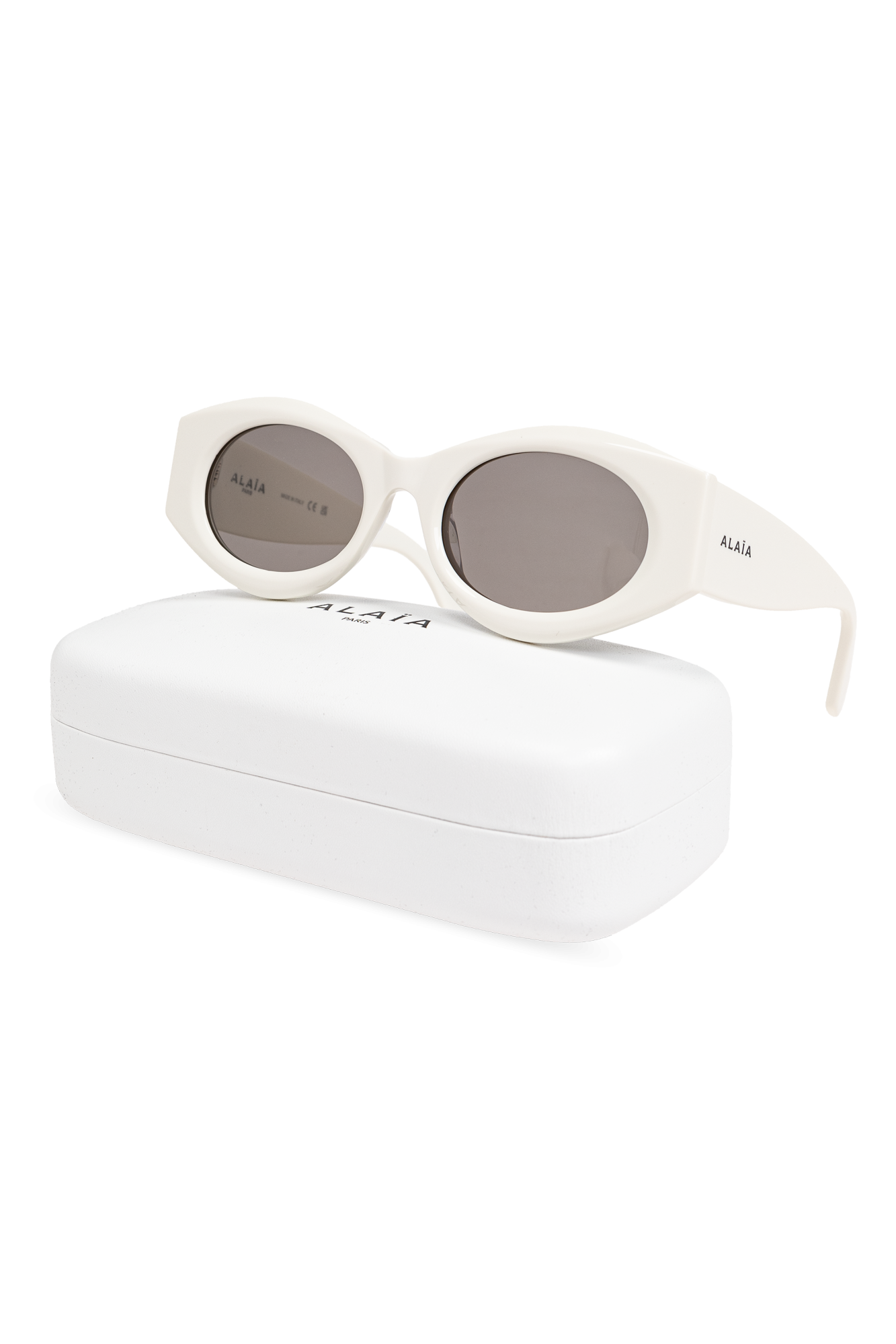 サングラス ALAIA MASK SUNGLASSES ALAÏA BROWN MASK SUNGLASSES |ALAÏA US